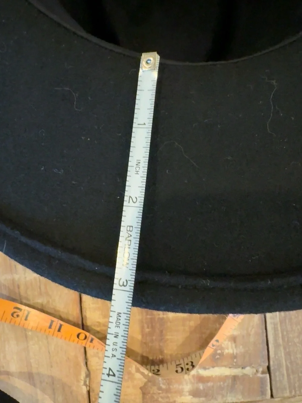 Nikki Beach Electra Black Wool Western Hat UPF 50+ Adjustable NWT